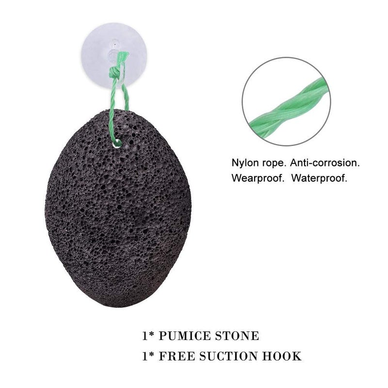 KuuCare Pumice Stone for Feet  Natural Earth Lava Pumice Stone - Foot Callus Remover for Feet Heels  Pedicure Exfoliator for Dead Skin  Hard Skin and Foot Scrubber - Image 3